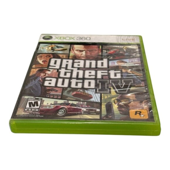 Grand Theft Auto IV Xbox 360 Video Game Complete Case & Disc Rockstar Mature GTA - Picture 4 of 10